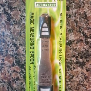Aroma Chef Magic Adjustable Measuring Spoon 1/8 tsp up to 1 tbsp new, sealed